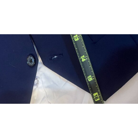Boys Formal Navy Blue Suit Set Vest  Tie By YuanLu See Measurements  Christmas - Picture 9 of 12